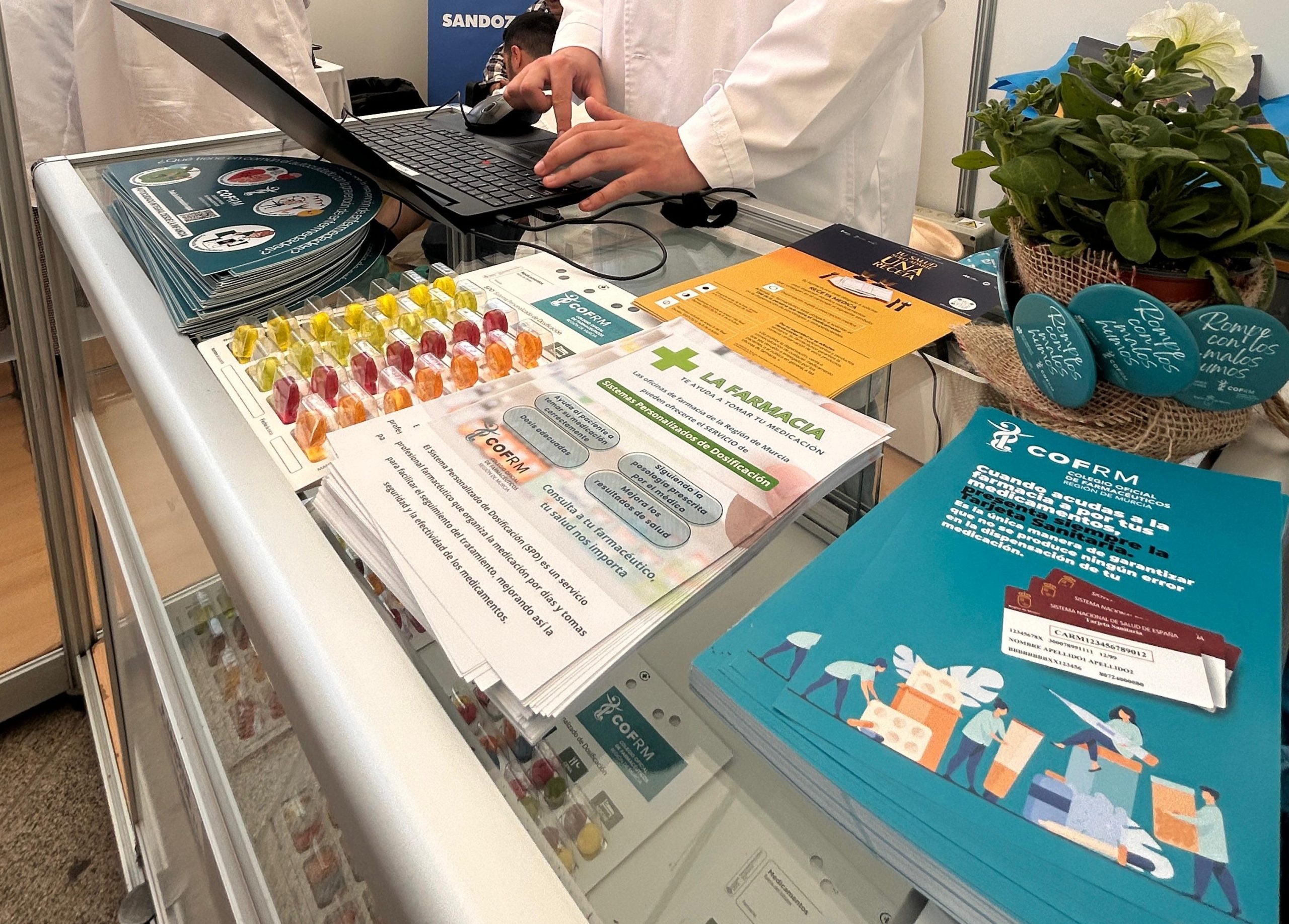 El Colegio de Farmacéuticos en las Ferias de Salud de Murcia y Molina de Segura